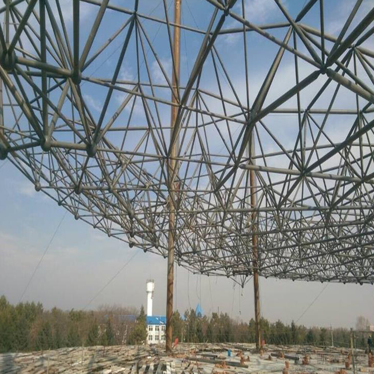 贺州球形网架钢结构施工方案